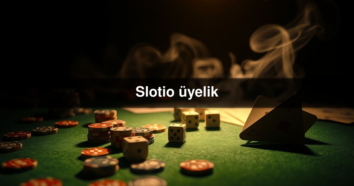 Slotio üyelik
